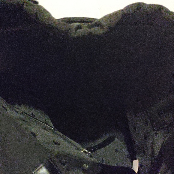 KATE SPADE ELLIE LARGE FLAP BACKPACK BLACK QUILTED - Picture 10 of 13